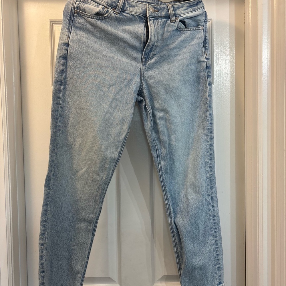American Eagle Outfitters Blue Straight Leg Jeans